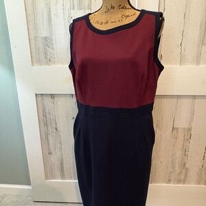 LANDS END SHEATH DRESS 16W